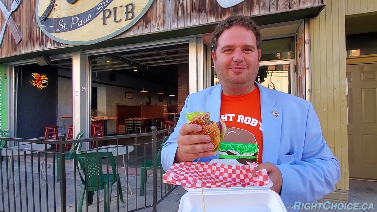 Kaz's Pub burger review