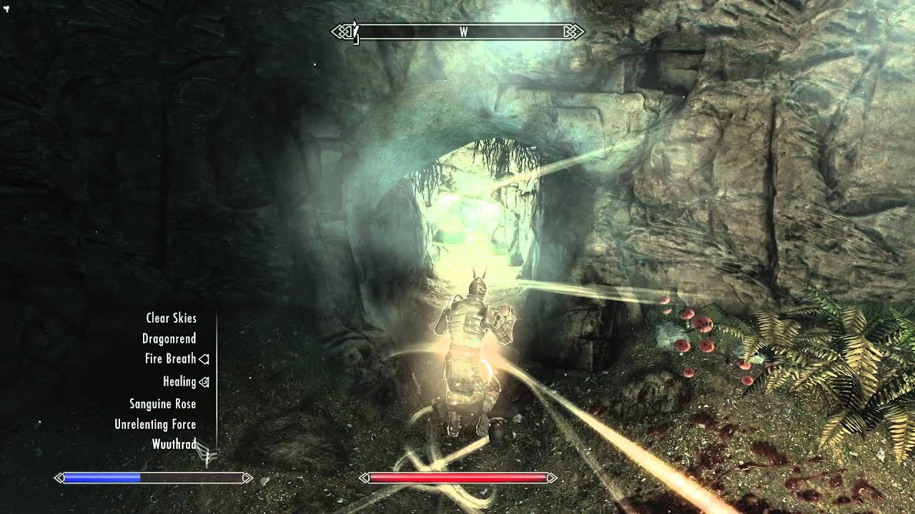 SKYRIM How To Kill Vampire Master Leader Of PineMoon Cave Quest Commentary + Tutorial - YouTube