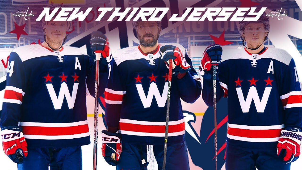 WASHINGTON CAPITALS NEW THIRD JERSEY! YouTube
