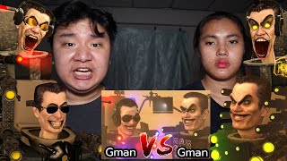 1 ต่อ 1ไม่ถือว่ารุมฝั่งไหนจะชนะ Gman ปะทะ Gman (Skibidi Toilet Gman wars)