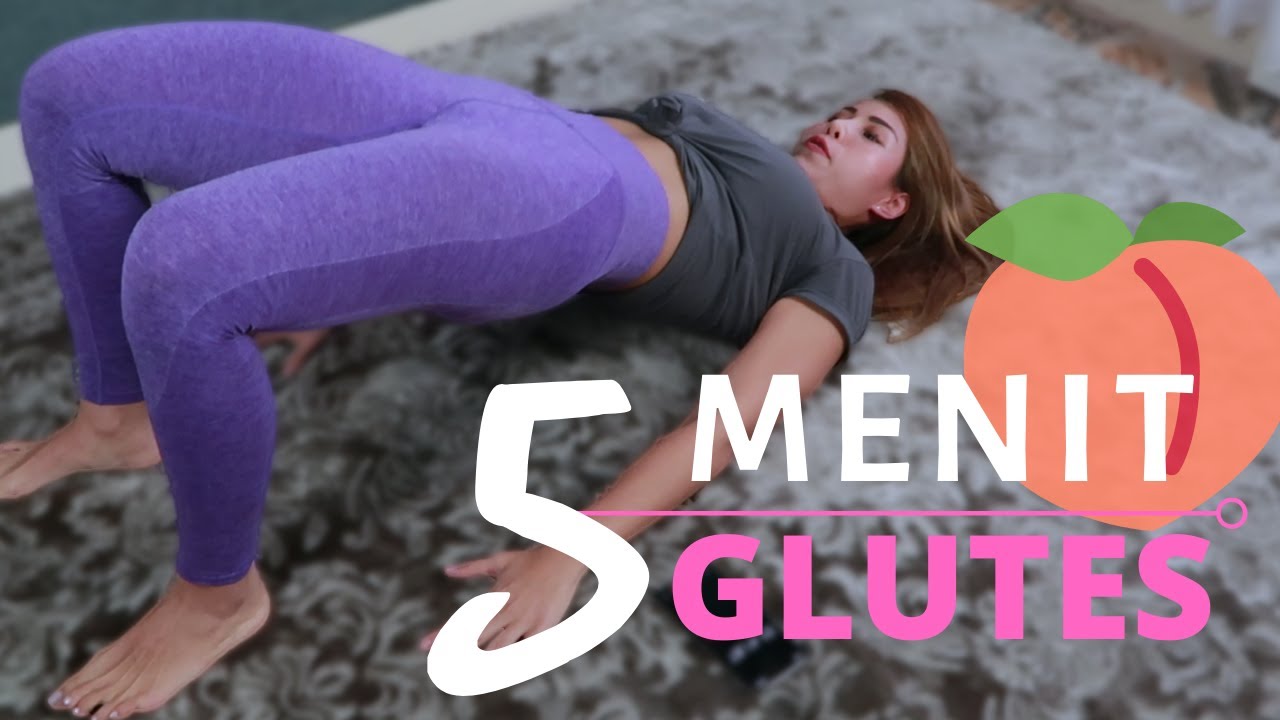 CARA MENGENCANGKAN BOKONG/GLUTES DALAM 5 MENIT DI RUMAH 