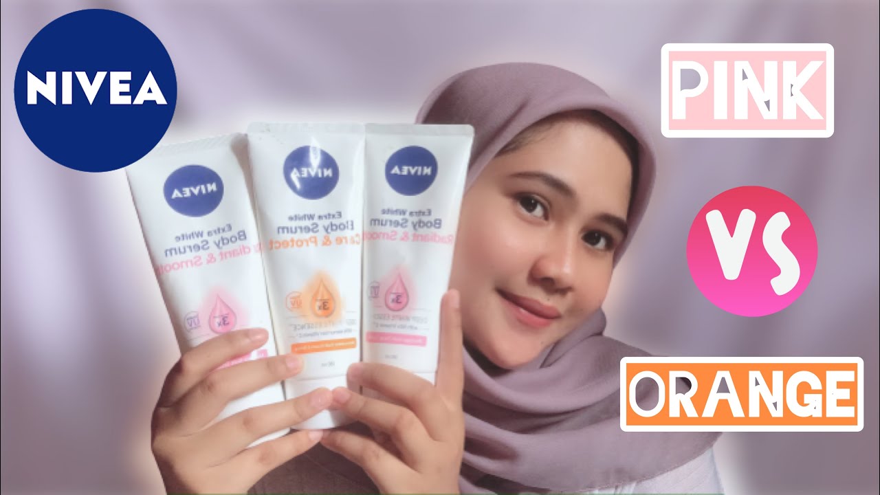 REVIEW NIVEA BODY SERUM CARE & PROTECT (KUNING) VS NIVEA  