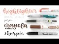 how to letter with everyday school supplies ⭐ a calligraphy guide