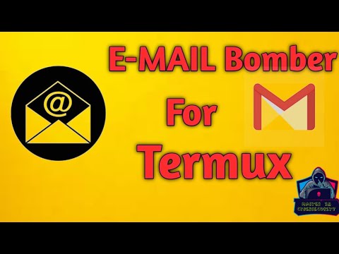 Email Bomber, send multiple email to target at specific times | Termux