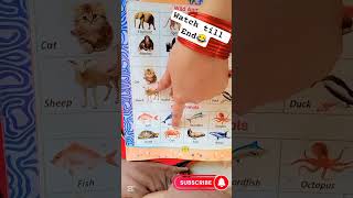 Learn Animals Name 🐘🐻 | Fun Learning with Little Star 🌟 | Mama’s Love 💕#kidslearning #shorts