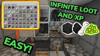 EASY 1.20 AUTOMATIC WITHER SKELETON FARM TUTORIAL in Minecraft Bedrock (MCPE/Xbox/PS4/Switch/PC)