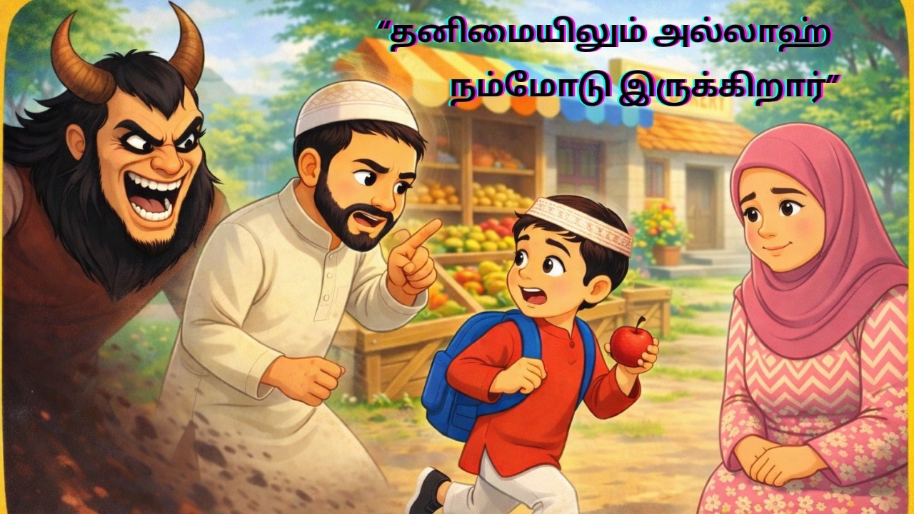 தனிமையிலும் அல்லாஹ் நம்மோடு இருக்கிறான் #islamicstoriestamil