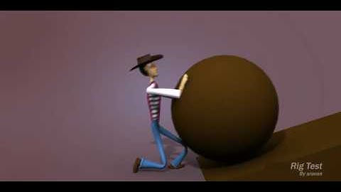 3DS Max Character rig test