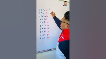 Truco matemático de la tabla del 6