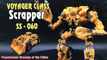 Transformers Studio Series SS 60 Voyager Class Scrapper Review  ｽﾀｼﾞｵ - SS60 - ｽｸﾗｯﾊﾟ