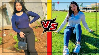 Abir Ab Vs Oumeyma a تحدي من الأفضل على تيك توك Tik Tok (صوت للأفضل في نضرك)