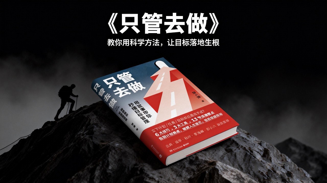 經典書籍《只管去做》深度解讀：別人的道路，無法開創你的未來！掌握科學方法，讓目標真正實現！