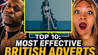 American Couple Reacts To Top 10 Most Effective British Adverts (Scared The Crap Out Of Us)