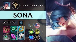 Sona Support vs Nautilus - NA Challenger Patch 26.05