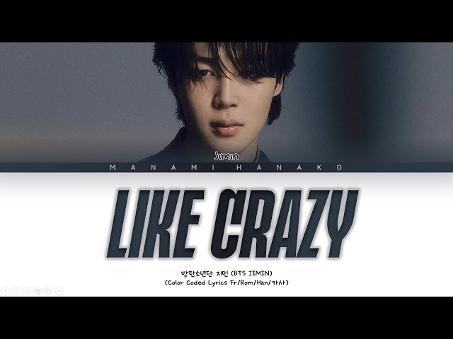 BTS Translations / Bangtansubs على X: [KOR/ENG LYRICS] Like Crazy by Jimin  @BTS_twt #BTS #방탄소년단 #Jimin #Jimin_FACE #LikeCrazy_JIMIN 🔗    / X