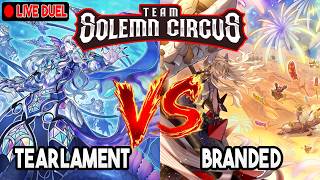 Tearlament Vs Branded Yu-Gi-Oh! Locals Feature Match | Live Duel