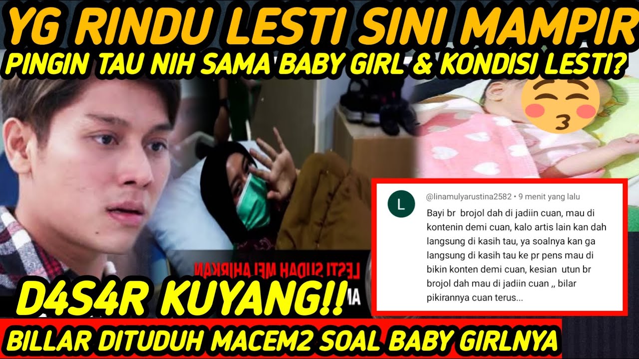 TERUNGKAP! INI ALASAN BILLAR RAHASIAIN BABY GIRLNYA! LESLAR ENTERTAINMENT TERBARU, LESTI BILLAR