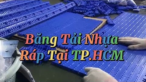 O9 I2 I36-739: Băng Tải Nhựa Modular Belt, vật liệu nhựa POM và PP, linh kiện nhập, lắp ráp TP.HCM.