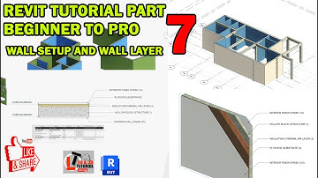REVIT TUTORIAL PART 7: CREATE WALL AND ADD LAYERS