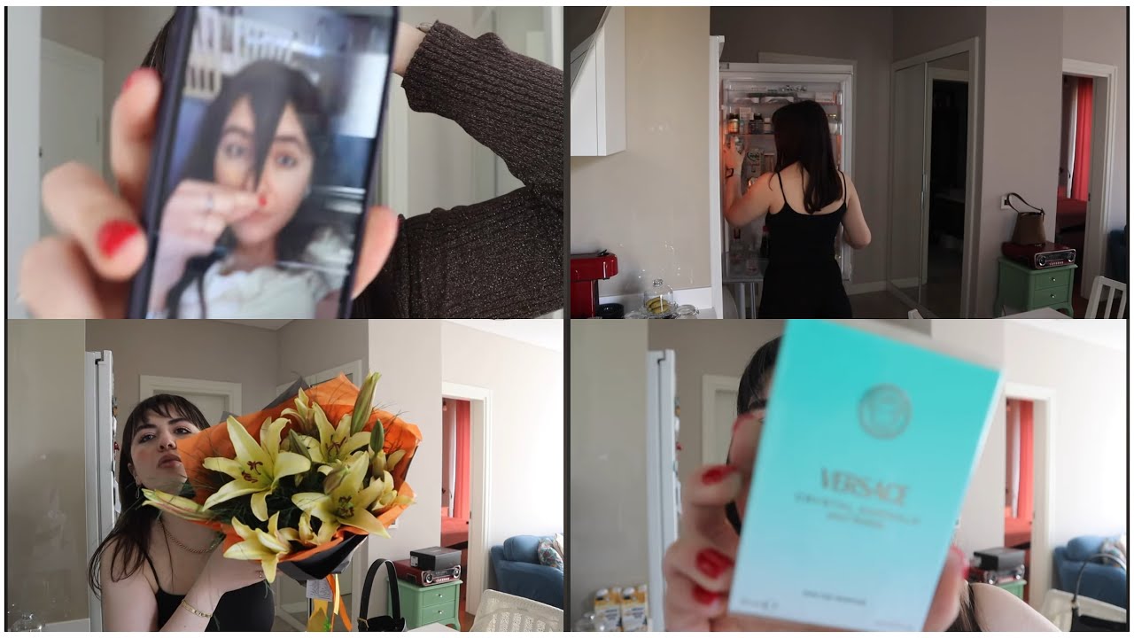 Vlog - saçlarımı kestirdim - sahilgülü - market alışverişi - kadınlar günü hediyelerim ❤️