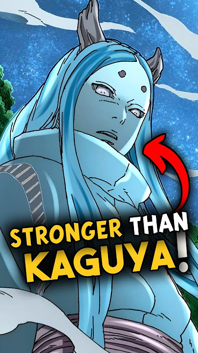 Kaguya is far stronger than Momoshiki in the whole series!