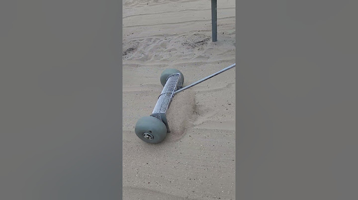 Sand Cleaning Tool - PATENTED - Easy Way to Pritine Sand - Manual Beach Cleaning Tool Eco Friendly