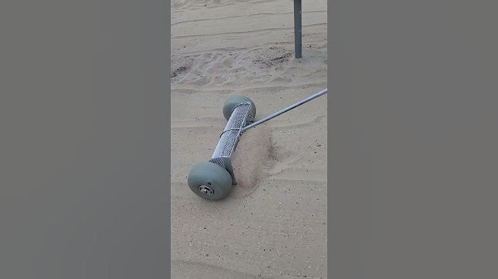 Sand Cleaning Tool - PATENTED - Easy Way to Pritine Sand - Manual Beach Cleaning Tool Eco Friendly