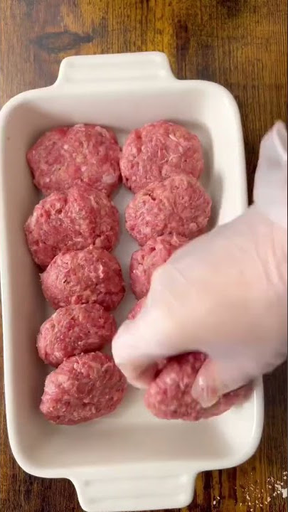 Turkish Kofte (Meatballs) #shorts
