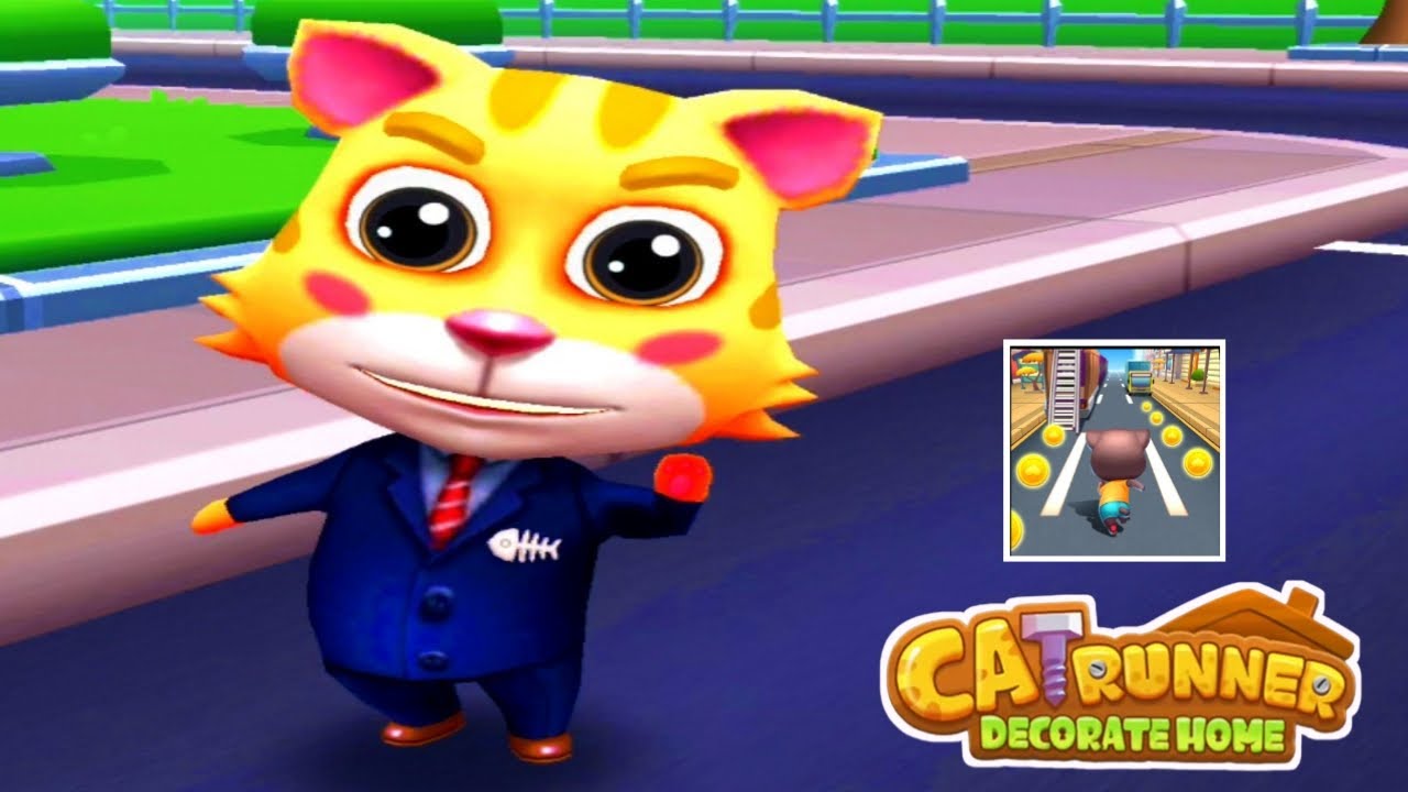 Cat Runner Game : Funny Moment Run | Android/iOS Gameplay - YouTube