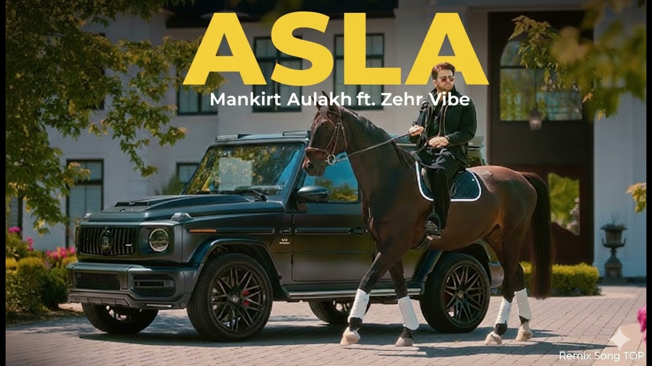 Asla Official Video lyric Mankirt Aulakh  Zehr Vibe