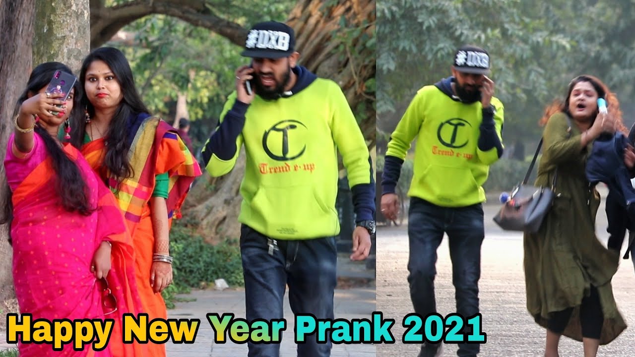 Happy New Year Prank On Girl S 2021 Prank In India 2021 By Tci Youtube