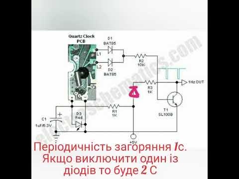 Світлодіод. Демонстративна схема 3 - YouTube