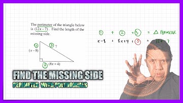 Find the Missing Side Perimeter with Polynomials