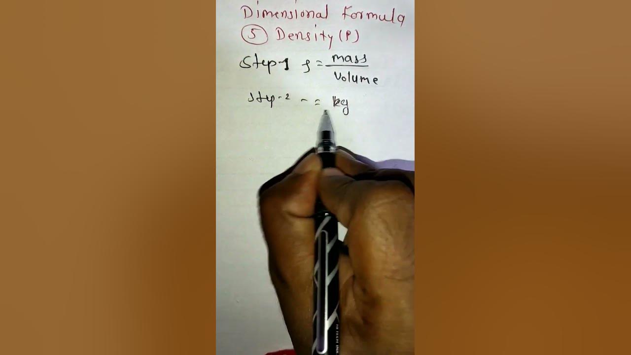 dimensional-formula-of-density-youtube