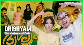 (Eng subs) Korean Actor and Actress Reacts to Drishyam, Full Movie Part 4, The Masterpiece!