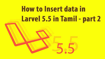 Laravel Tutorials in Tamil - Insert - Migrateion,Model Create and Insert data  -part 2