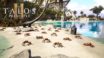 Directions to the Crab Rave (The Talos Principle 2) Easter Egg