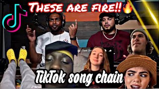 TMG REACTS | First time watching Tiktok Song Duet Chains