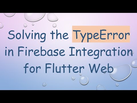 Solving the TypeError