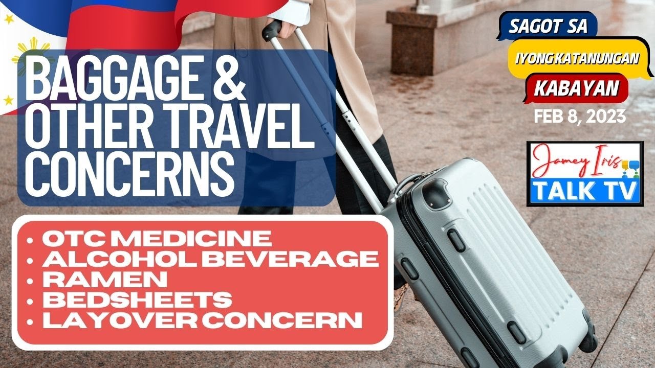 Baggage & Other Travel Concerns OTC Medicine AlcoholBeverage