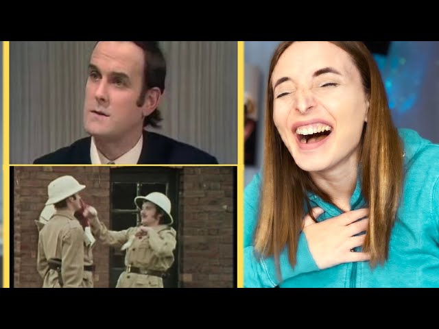 REACTING TO MONTY PYTHON | The Argument Sketch u0026 Fish Slapping Dance! class=