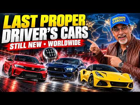 The Last Proper Driver’s Cars You Can Still Buy New Worldwide