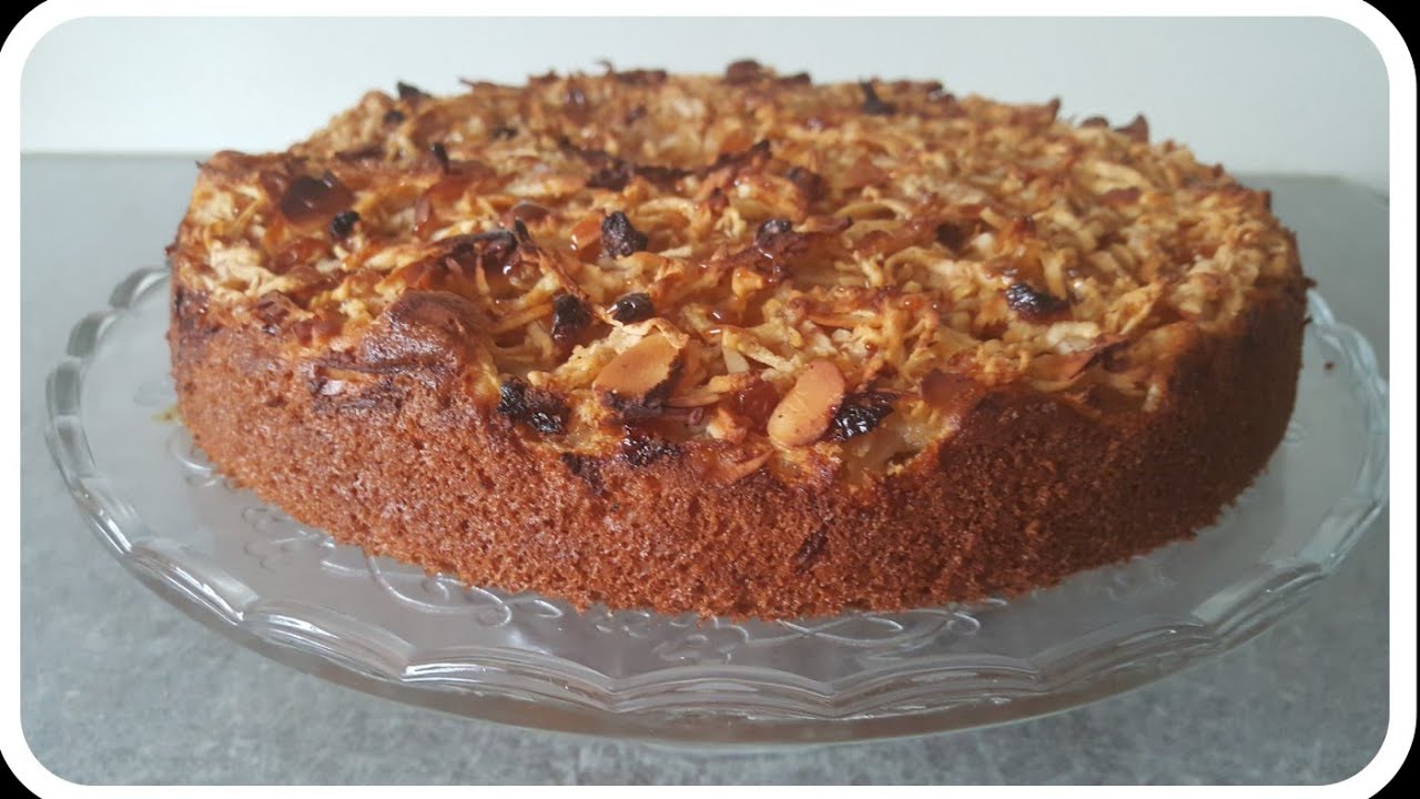 Moelleux aux pommes et fruits secs