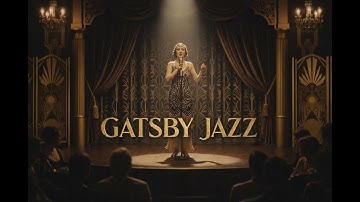 Gatsby Jazz Performance 🎤 | 1920s Art Deco Vintage Glamour