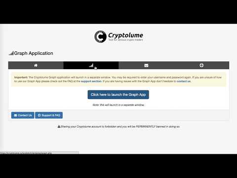 Cryptolume: How to use the Graph Application