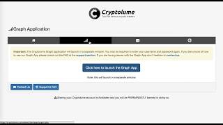 Cryptolume: How to use the Graph Application screenshot 2