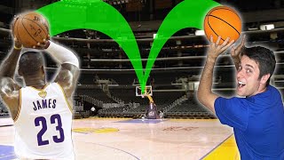 Recreating LEBRON JAMES Trick Shot Highlights!