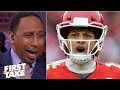 Stephen A. reacts to Patrick Mahomes and the Chiefs scoring 51 points on the Texans | First Take