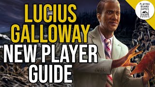 NEW PLAYER DECK FOR LUCIUS GALLOWAY | Arkham Horror: The Card Game