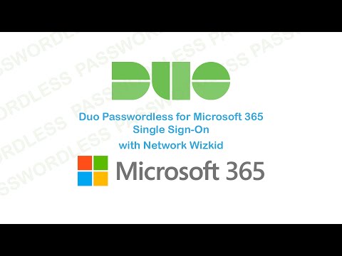 Duo Passwordless for Single Sign-On (SSO) Integration with Microsoft 365